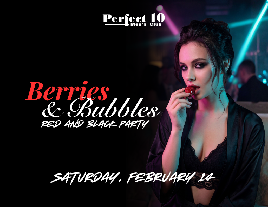 Berries & Bubbles Red and Black Party